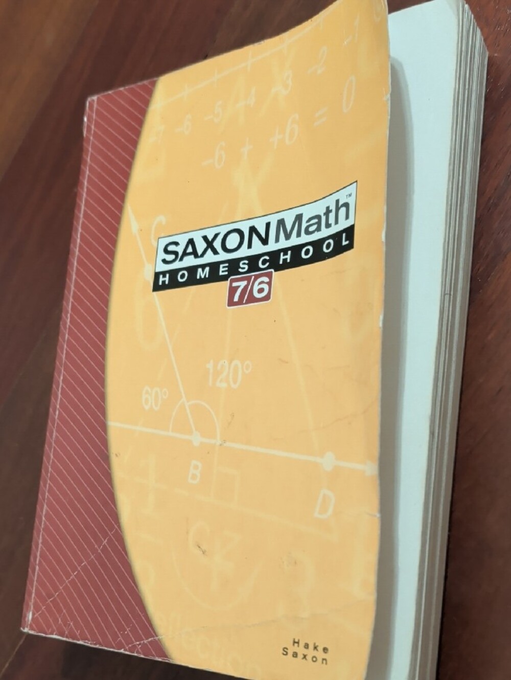Saxon Math 7/6 Homeschool Solutions Math - Picture 5 of 10